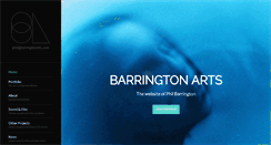 Desktop Screenshot of barringtonarts.com